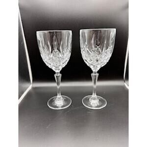 Marquis Waterford Crystal Water‎ Goblets Markham Set of 2